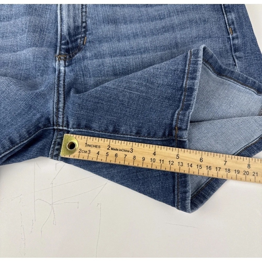 Banana Republic Denim Shorts Women 29 Blue Premium Denim Stretch Medium Wash - Picture 6 of 14